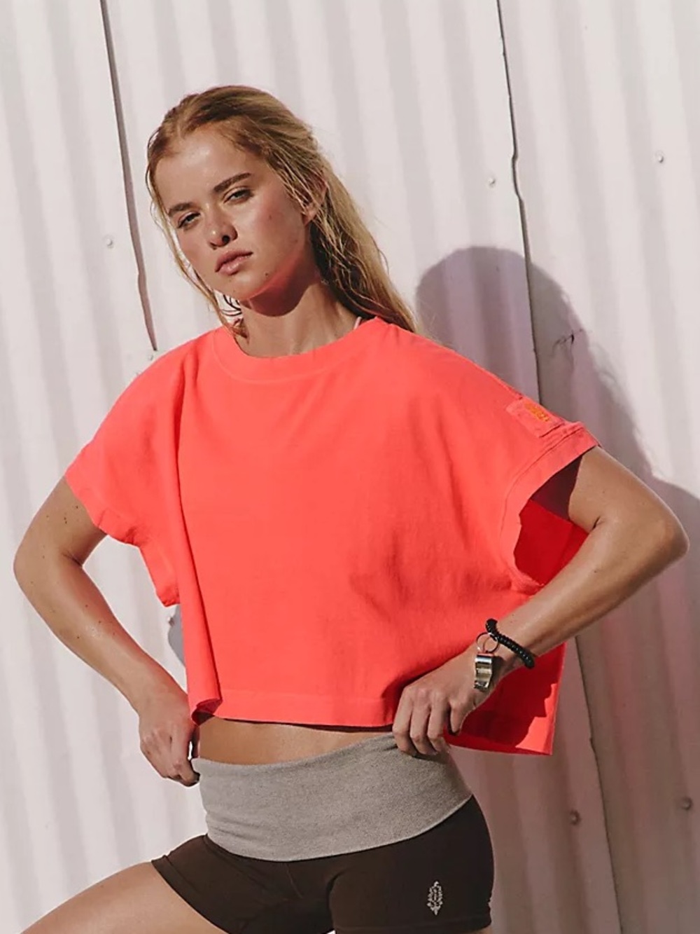 Free People Movement Keep It Easy Tee M